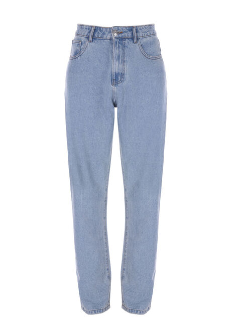 Mens Blue Relaxed Fit Jeans