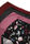 Womens 4pk Black Floral Print Full Briefs