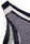 Womens 3pk Navy Gingham Print High Leg Brazilian Briefs
