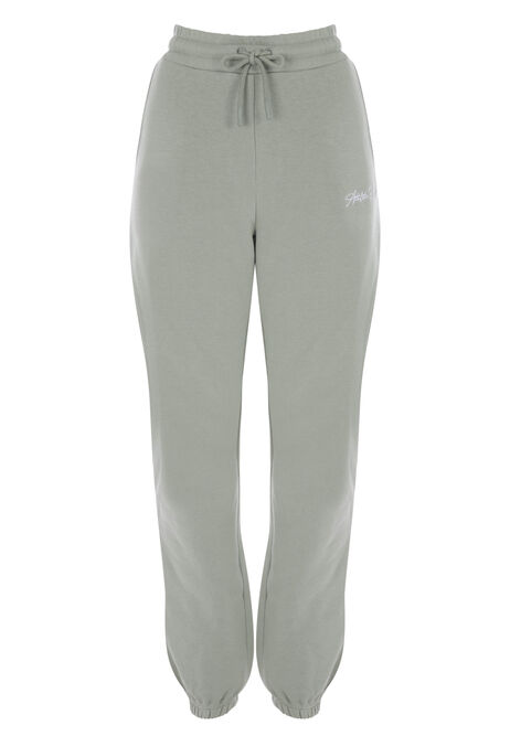 Womens Green Athletics Dept Cuffed Joggers