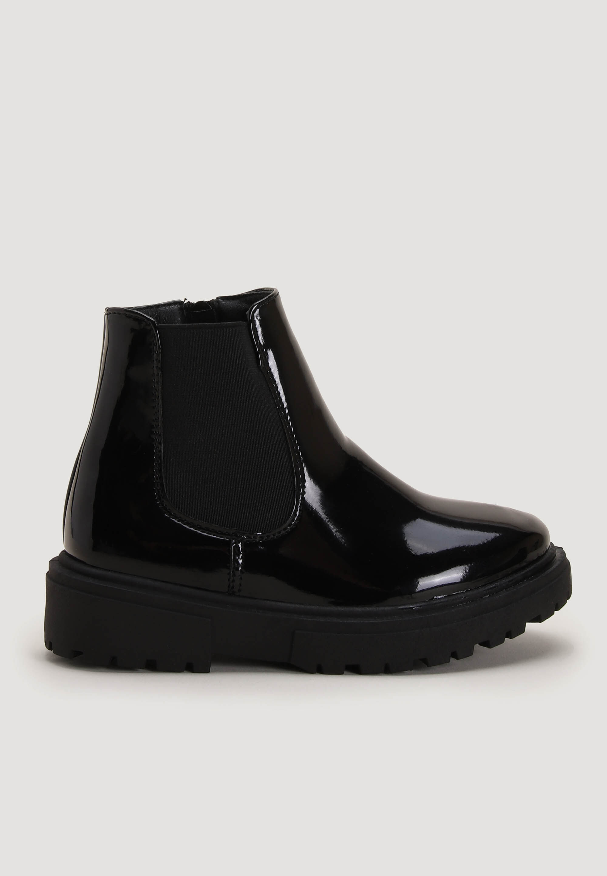Girls black chelsea boots on sale