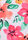 Womens White & Pink Floral Print Bikini Bottoms