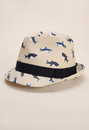 Younger Boys Natural Shark Trilby