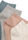 Womens 4pk Blue Super Soft Plain Trainer Socks