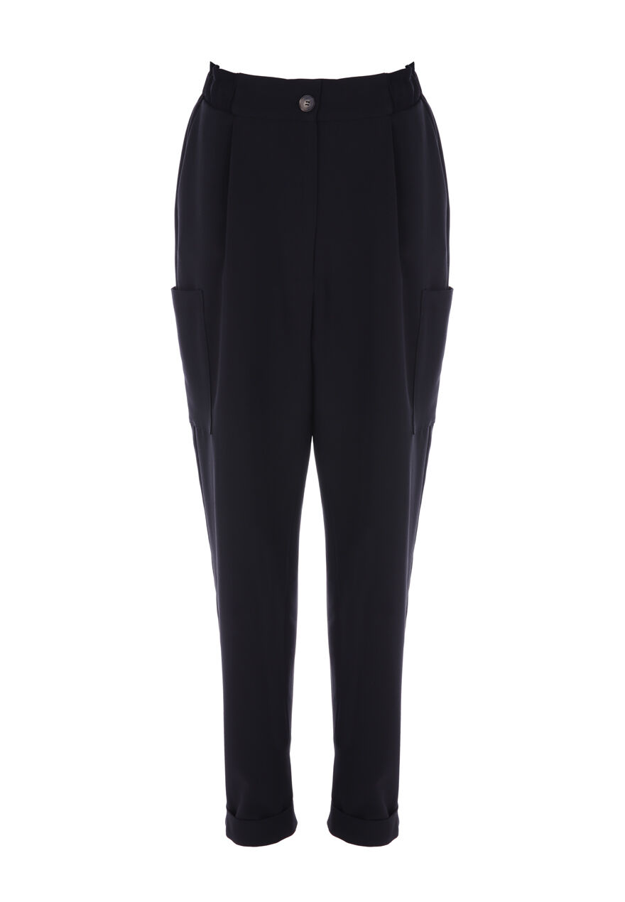 Peacocks black trousers store