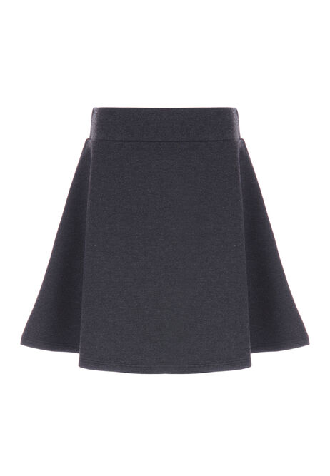Younger Girls Dark Grey A-Line Skirt