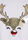 Older Girls Cream Sequin Reindeer Crew Neck Sweatshirt