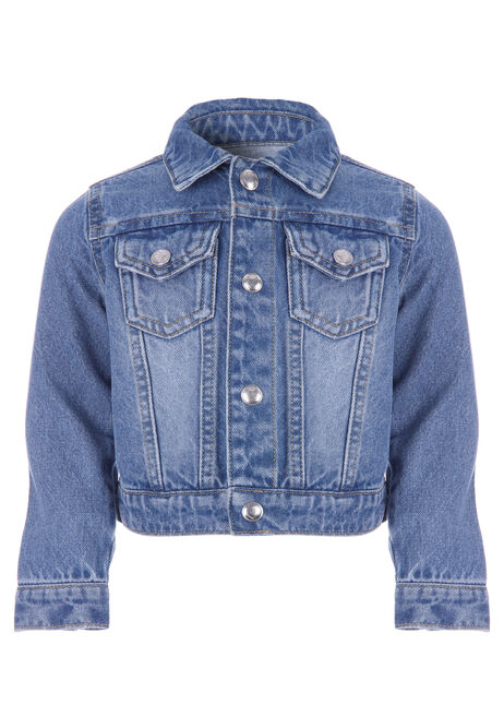 Younger Girls Blue Denim Jacket