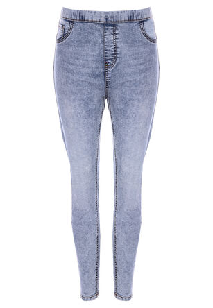 Womens Light Blue Kate Shaper Jeggings