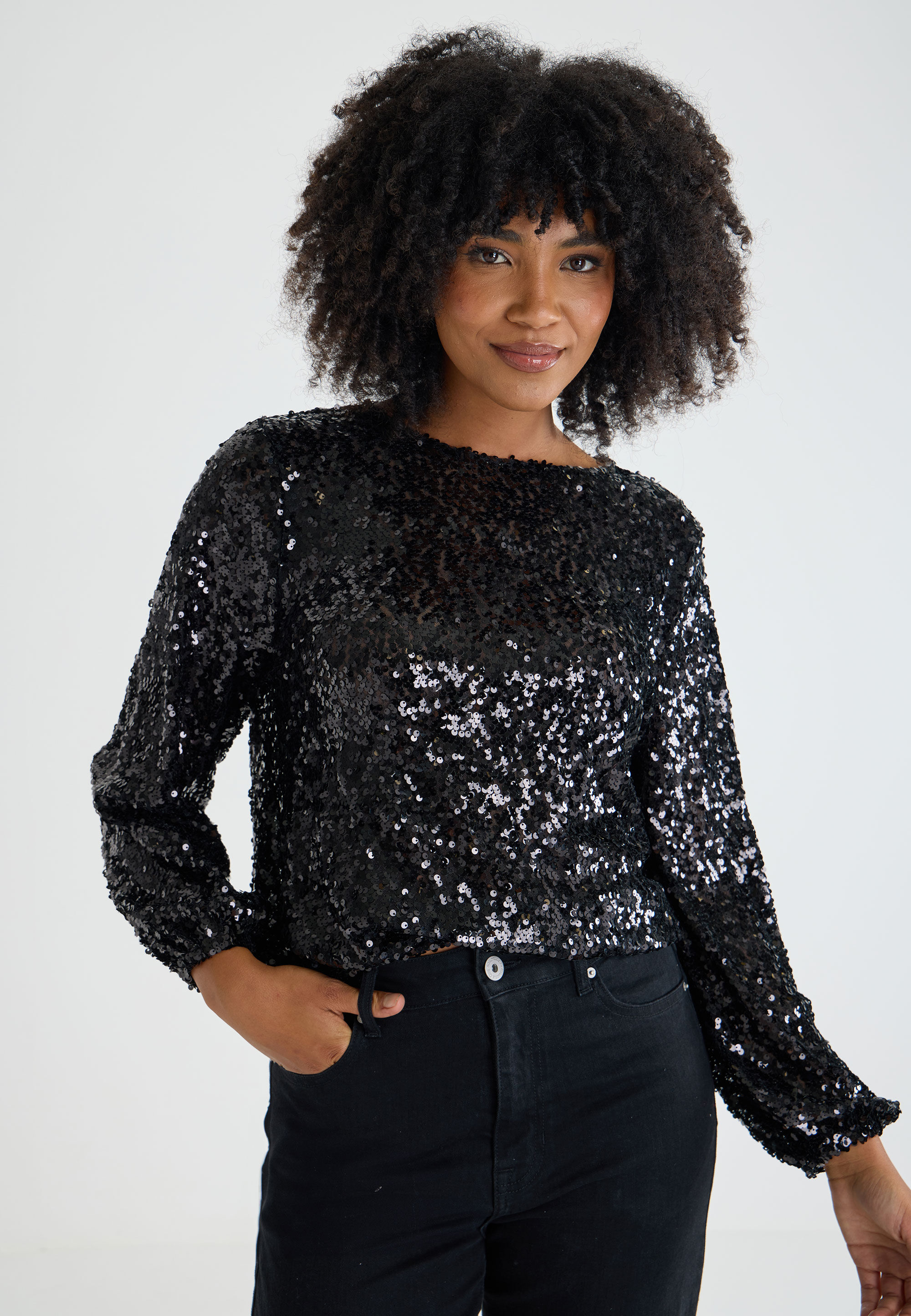 Peacocks sparkly tops outlet