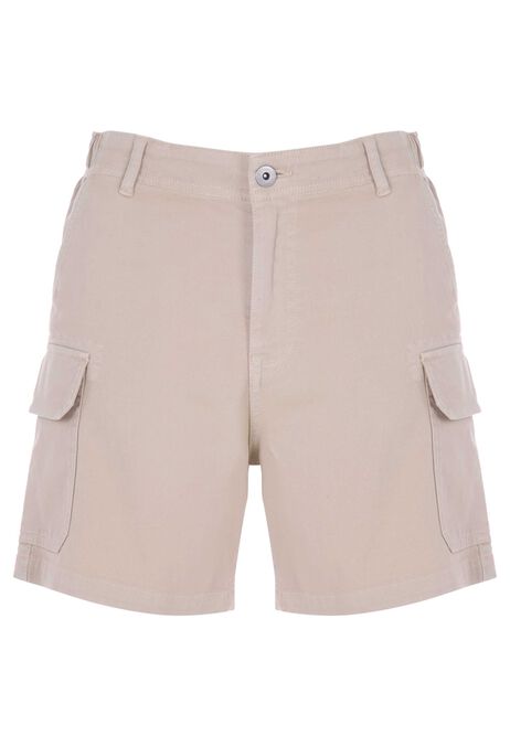 Womens Stone Cargo Shorts
