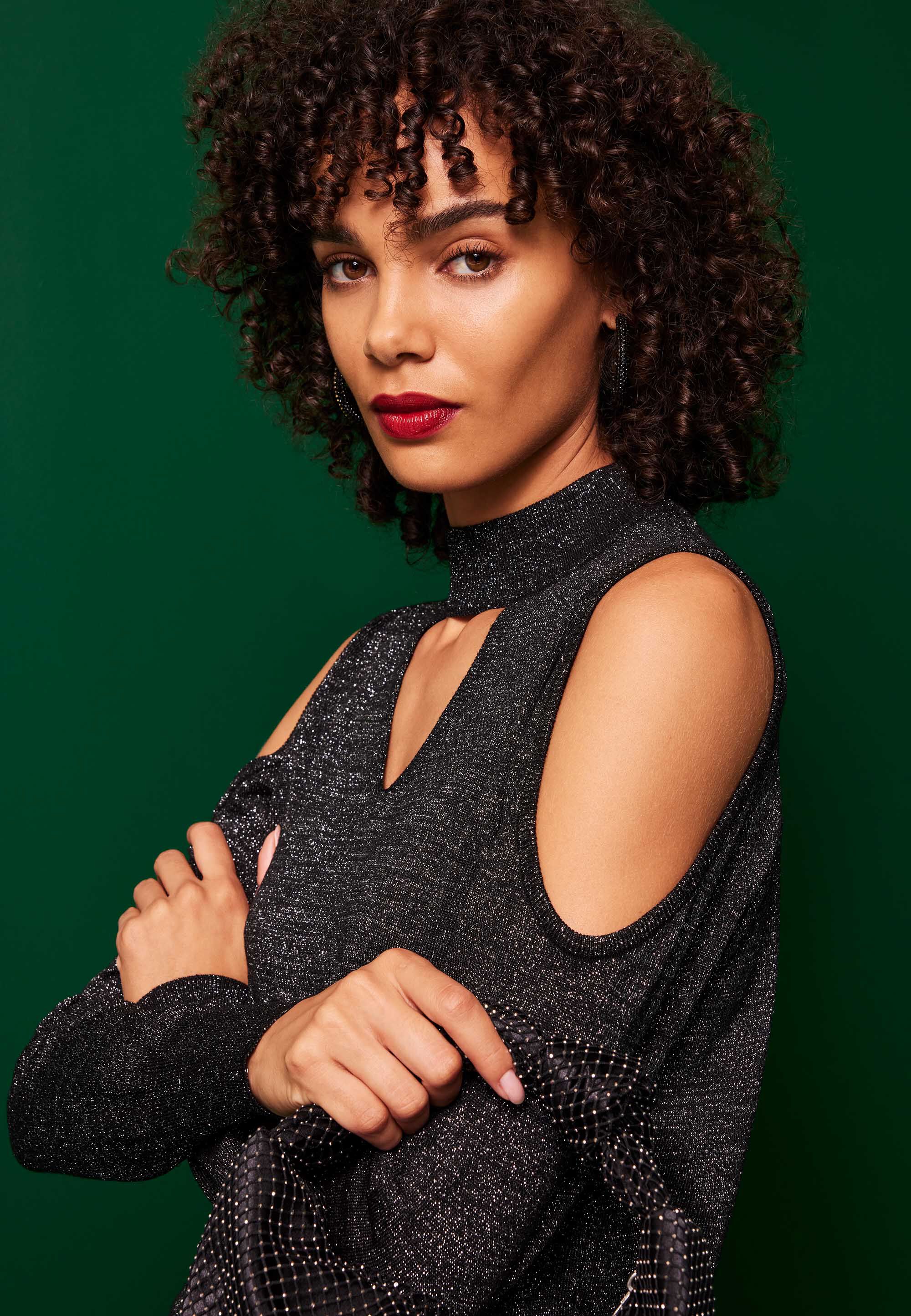 Womens cold shoulder jumpers discount