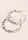 Womens Silver Large Stone Hoop Earrings
