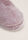Womens Pink Faux Fur Closed-Toe Mule Slippers