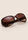 Womens Brown Tortoiseshell Square Sunglasses