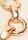 Womens Gold Large Chain Link Bracelet