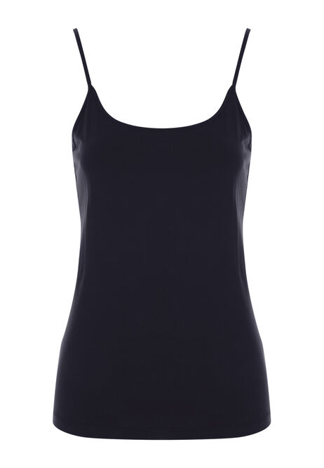 Womens Charcoal Stretch Camisole Vest