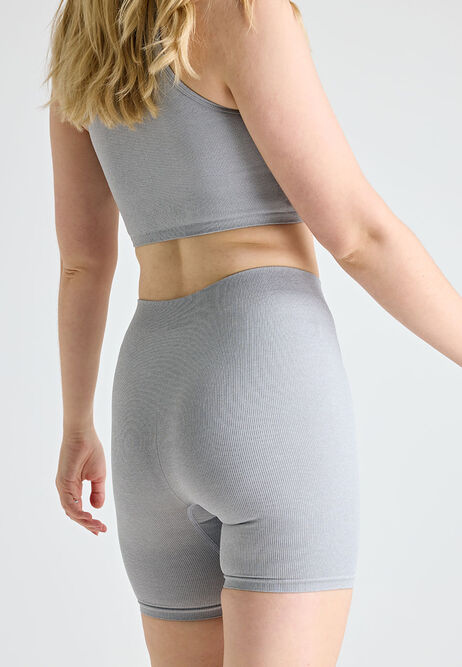 Womens Grey Anti Rub Shorts 