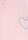 Younger Girls Pink Ribbed Boot Cut Leggings