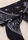 Womens Black Floral Print Multiway Scarf