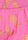 Younger Girls Pink Pineapple Frill Shorts