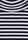 Womens Monochrome Narrow Stripe Roll Neck Top