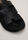 Womens Black H-Strap Footbed Sandals