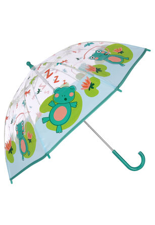 Kids Green Frog Umbrella