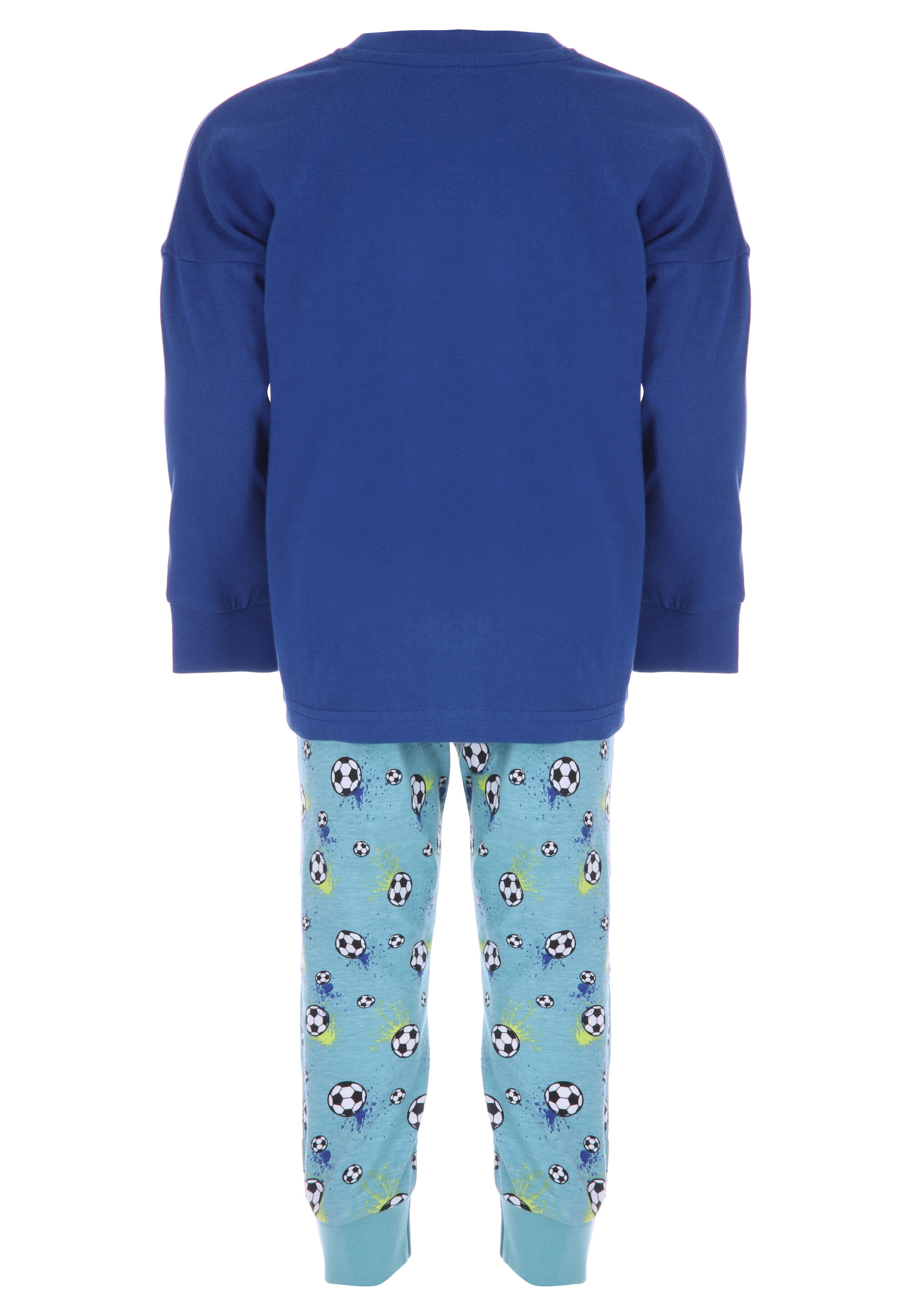 Younger Boys Football Top Bottoms Pyjama Set