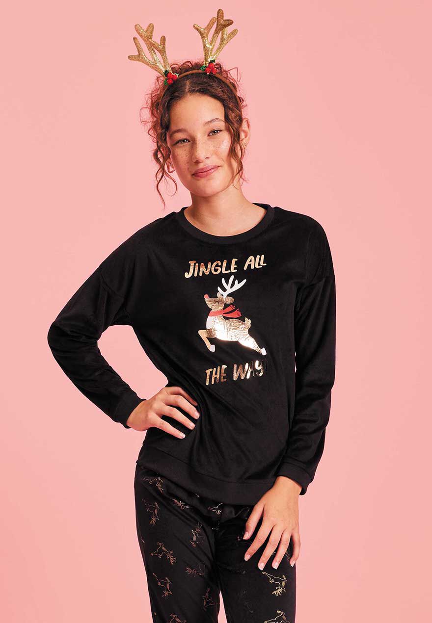 Baby girl black jumper online