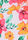 Womens White & Pink Floral Print Tankini Top