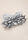 Womens White Paisley Fabric Bow Hair Claw Clip