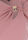 Womens Pink Plain Gold Bar Sleeveless Midi Dress