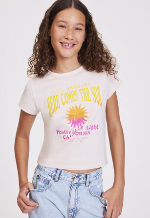 Older Girls Stone California Sun T-shirt