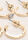 Womens 6pk Gold Mini Hoop Earrings