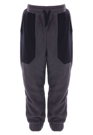 Younger Boys Charcoal Fleece Joggers