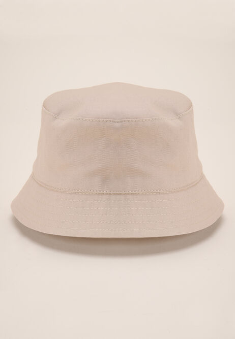 Younger Boys Natural Bucket Hat