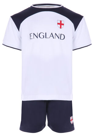 Younger Boys England T-Shirt & Shorts Set