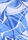 Womens Blue Geo Print Bandeau Bikini Top