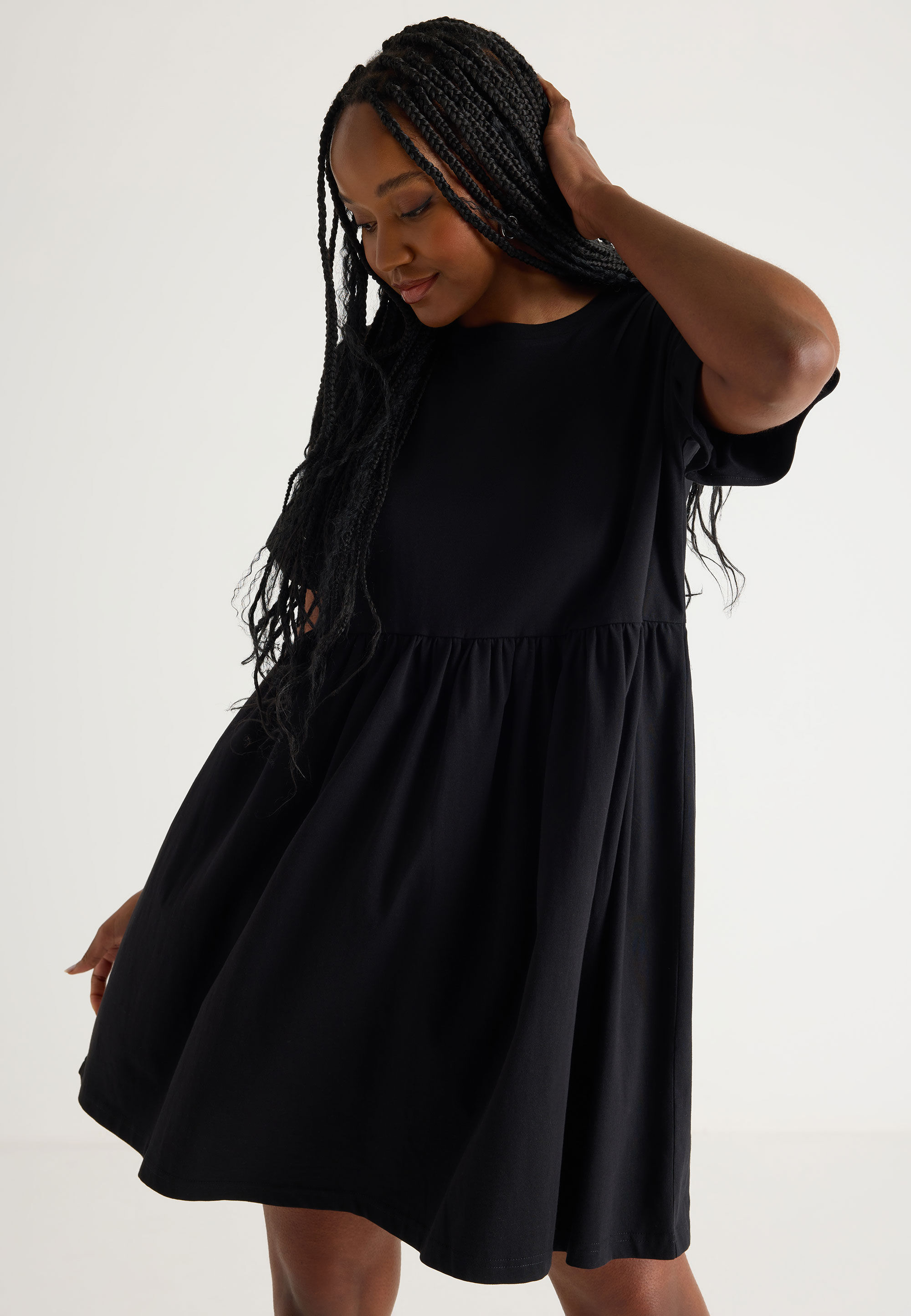 Peacocks black dress on sale