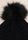 Womens Black Diamante Bobble Beanie Hat