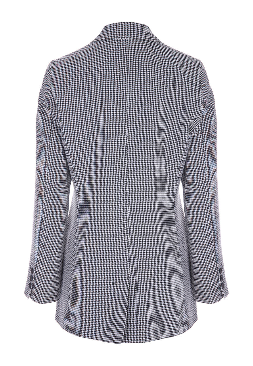 Houndstooth blazer womens uk store