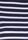 Womens Navy Stripe Fitted Crew Neck Top