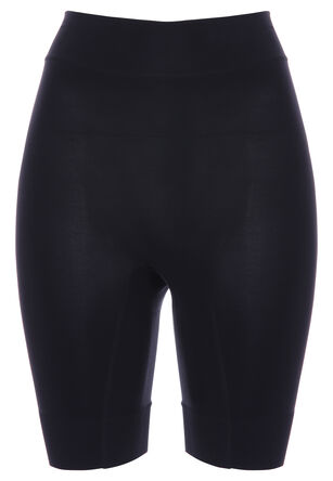 Womens Plain Black Anti Rub Cycling Shorts