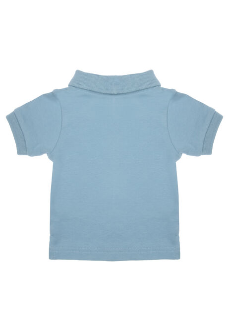 Baby Boy Blue Polo & Short Set 