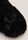 Womens Black Fluffy Ballerina Slippers