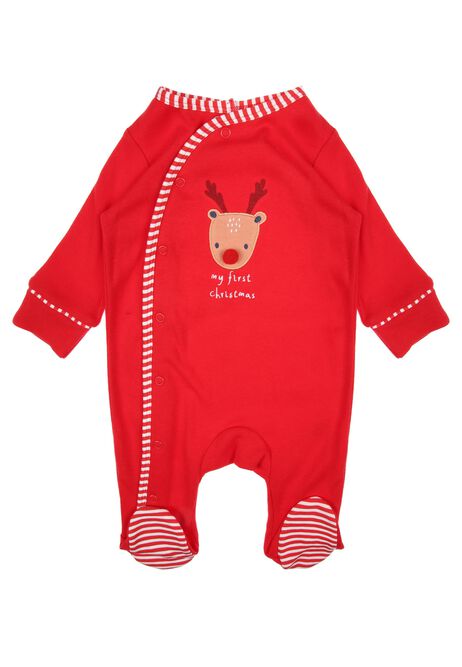 Xmas sleepsuits top