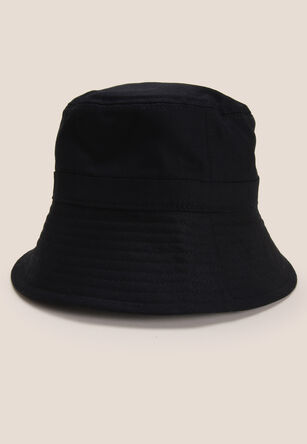 Womens Black Bucket Hat