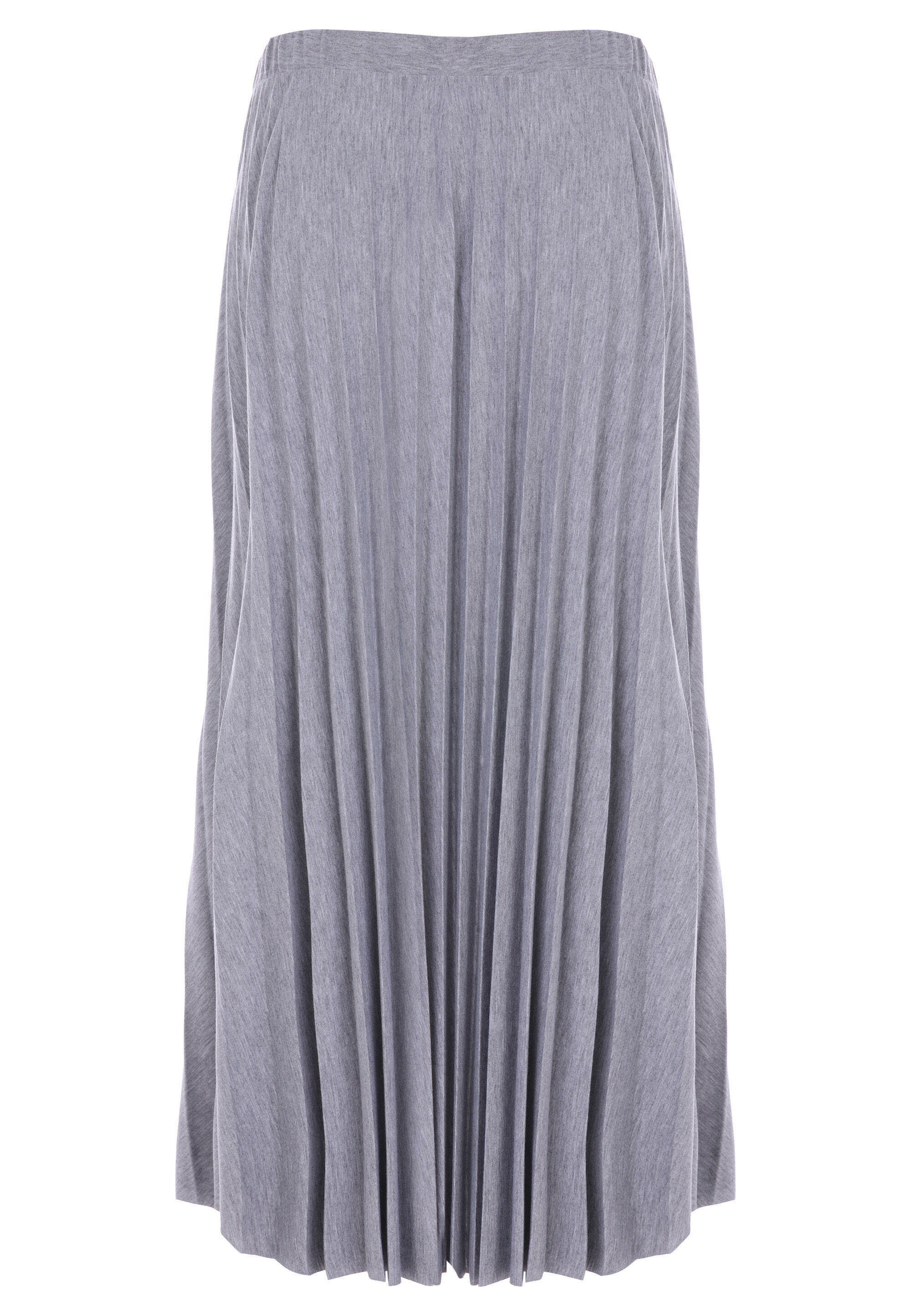 Grey pleated jersey skirt shop