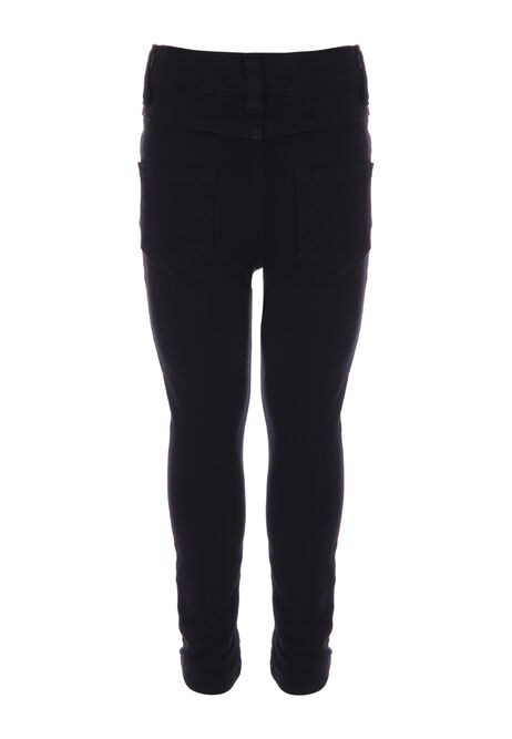 Younger Boys Black Skinny Jeans 